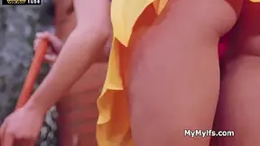 3way Ffm Threesome With Queen Of Hearts - Old Mans Stepdaughter Gets Her Pussy Eaten Out By Stepmom