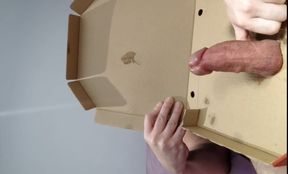 The girth - Thick cock - Big Pizza cumshot