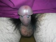 Sperm jumping out suddenly.