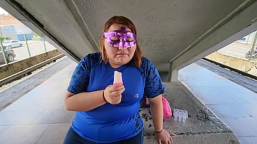 Sit on my face, eat my ass, make a popsicle with the cum and eat it in the subway