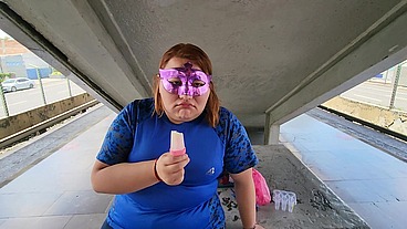 Sit on my face, eat my ass, make a popsicle with the cum and eat it in the subway