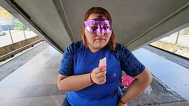 Sit on my face, eat my ass, make a popsicle with the cum and eat it in the subway