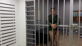 Morbid Policeman Fucks Hard Until He Cums with the Thief He Had Locked up in the Cell Hours Before
