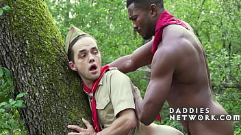 Scout Leader'_s Hidden Woods Encounter With A Curious Scout