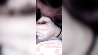 Amateur Crossdresser Gives Eager Deepthroat Blowjob