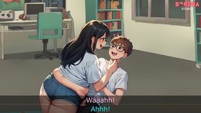 my stepsister is finally back and she wants me to fuck her (hentai/3d/animated)