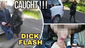 DICK FLASH ON STREET! Blowjob and Cum In Mouth with Bystanders Close! Extreme Voyeurism! - MissCreamy