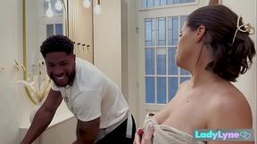 LadyLyne gets the BBC Fucking Treatment and LOVES it