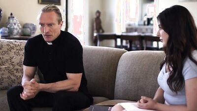 MODERN DAY SINS PAWG Keira Croft Offers Her Virgin Body To Parish Priest To Be Closer To God