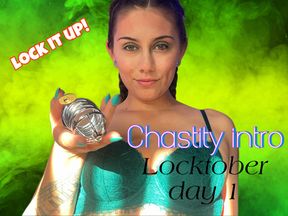 Chastity intro: Locktober Day 1