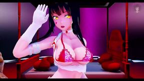 Kangxi - Sexy Dancing in Nurse Suit and Gradual Undressing