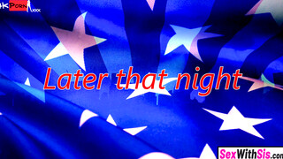Teens Gone Wild! Step-Sister's Hot Fourth Of July Hookup