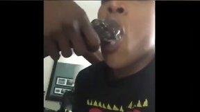 i can swallow any size ..challenge me! - libraluve (full scene w/ 12&#34; & bonus