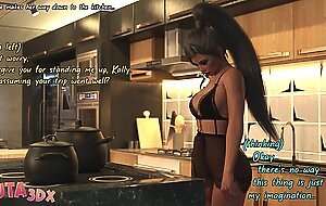Futa3DX - Cum Thirsty Redhead Jezebel Rides A Fat Futa Cock