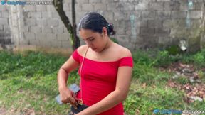 Massage with a happy ending she loved it.