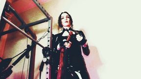 Dominatrix Big Ass Milf Mistress Eva Latex Bdsm Solo Fetish Goddess Leggins Boots Toys Femdom With Mistress Latex