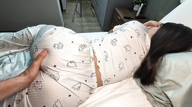 MILF Stepmom begs stepson rough doggy style hard fuck