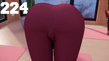 Being A DIK #224 - College Girl In Her Yoga Pants Shows Her Camel Toe