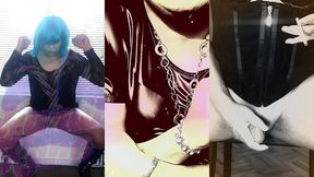 smoking hot brazilian sissy slut kandi kane ass pipe dildo play pmv