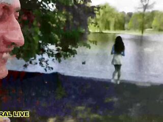 Overweight Butt Freedom Lover Briseida Myers Screwed In Public Park And Double Permeated