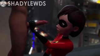 Helen Parr Rooftop Hand Job