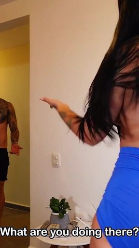 Stepsister Colombian Big Ass Tattooed La Rola Wants Her Blonde Stepbrother's Cock - Brian Evansx