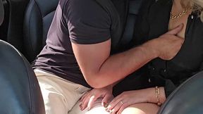 Dogging With A Delivery Guy We Met After A Chopp, Husband Driving