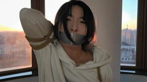 "Su Qin's Sword on His Back" pose binding Climax excitement (Chinese Model)