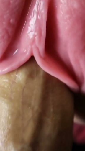 Very gently fucked a juicy realistic pink pussy   Clip 2