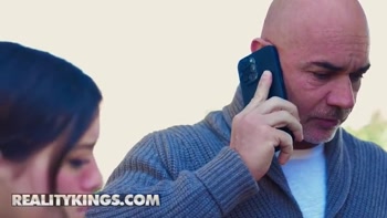 REALITY KINGS - Stranded Agatha Shay Shows Her Gratitude For Help By Pleasuring Her Rescuer With Her Pussy