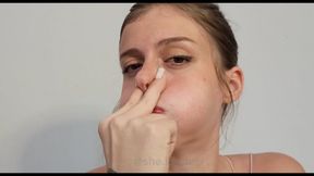 Breath play - holding my breath and testing my limits.
