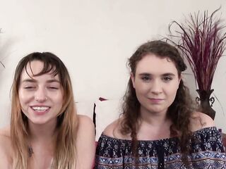 Despairing Amateurs Lana Smalls and allies get their constricted little twats pounded hard by large white rod