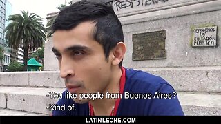 Latin leche: straight stud gets an intense anal pounding and messy cumshot from a horny latino masseuse