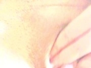 Kleo Riding a Giant Dildo with monster clit