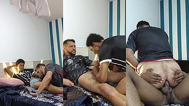 Perdi a aposta e liberei o cu pro negao