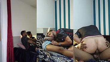 Perdi a aposta e liberei o cu pro negao