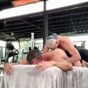 Clint Weller &amp; Big CAfternoon Massage Session