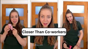 Closer Than Coworkers - Pegging POV with Elle Eros