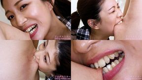 Minaho Ariga - Biting by Japanese cute girl part2 - MOV 1080p