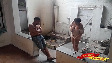 Strong Anal Beat in Brazilian Fat - bareback