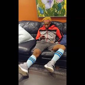 Kennie Jai Jerks off for You After College