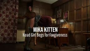 Head Girl Begs for Forgiveness