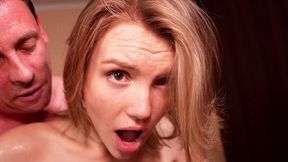 Teen blonde Milka first time anal with Peter Indigo