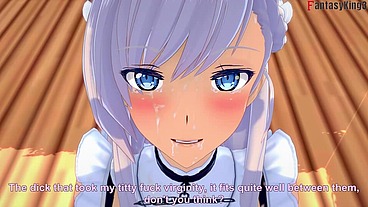 Belfast invites me to lunch - FULL POV - Azurlane - Thanks for watch