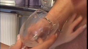 Mature Blonde MILF Swallows Every Vintage Drop
