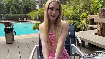GOT FILLED - Hot Slut Emma Starletto Licks My Ass and Get Creampied