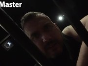 Hot DILF with fat ass farts on caged slave POV PREVIEW