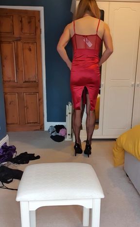 Jessica has been playing quite a bit of dress up this evening