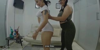 Oral Sex Between Two Beautiful Lesbian Latinas