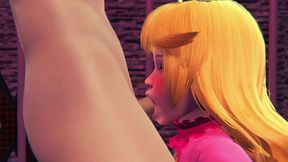 Princess Peach has a new sexual submissive - 3D FULL ANIMATION